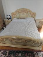 Bed, kleerkast, 2 nachtkasten en 1 kleinere kast, Huis en Inrichting, Slaapkamer | Complete slaapkamers, Ophalen, Gebruikt, Tweepersoons
