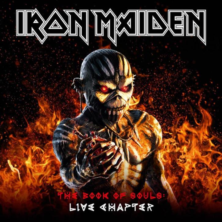 Iron Maiden ‎– The Book Of Souls: Live Chapter, Cd's en Dvd's, Vinyl | Hardrock en Metal, Nieuw in verpakking, Ophalen of Verzenden