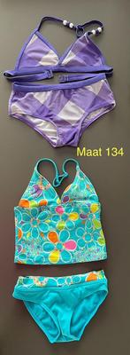 Bikini maat 134, Enfants & Bébés, Maillots de bain pour enfants, Fille, Ensemble de bikini, Utilisé, Taille 134