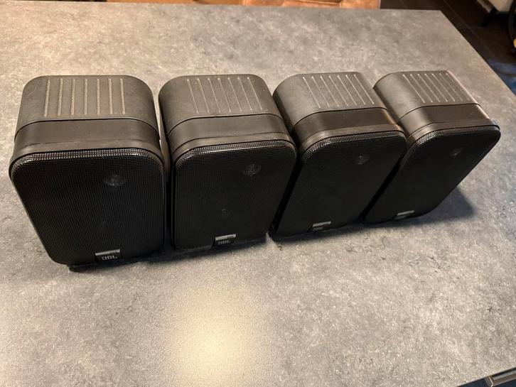 JBL CONTROL ONE-luidsprekers voor monitoring (200w), Audio, Tv en Foto, Luidsprekerboxen, Gebruikt, Front, Rear of Stereo speakers