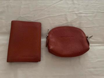 Portefeuille et porte-monnaie Longchamp, Autres marques, Cuir, Enlèvement ou Envoi, Utilisé