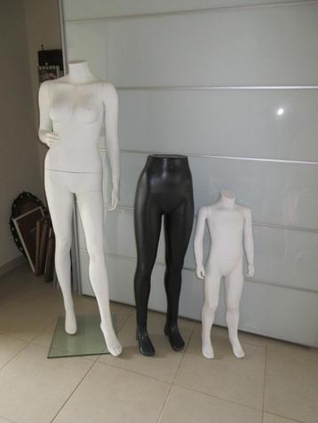 Mannequin paspop etalagepop dame vrouw kind en broeken beschikbaar voor biedingen