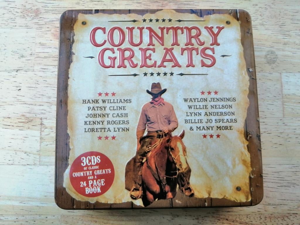 Country greats verzamelbox cd, Cd's en Dvd's, Cd's | Verzamelalbums, Ophalen of Verzenden, Zo goed als nieuw, Country en Western