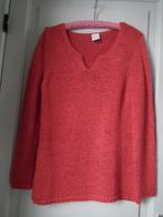 Pull rouge-corail pour femme. Taille 42/44 (Madeleine), Comme neuf, Madeleine, Taille 42/44 (L), Rouge