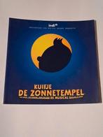 Kuifje, de zonnetempel,  de musical programmaboekje, Boeken, Ophalen of Verzenden, Zo goed als nieuw