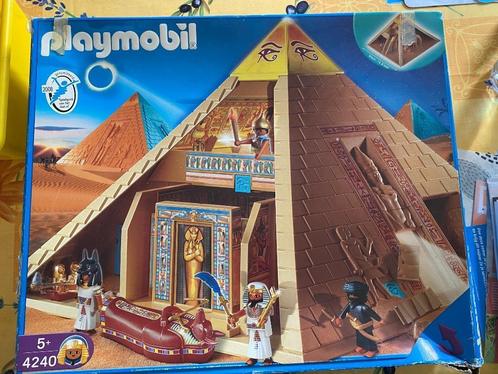 Playmobil Set 4240 Pyramide met interactieve elementen, Kinderen en Baby's, Speelgoed | Playmobil, Zo goed als nieuw, Complete set