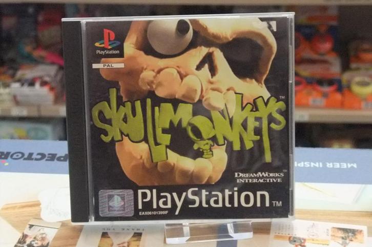 skullmonkeys ps1, Games en Spelcomputers, Games | Sony PlayStation 1, Zo goed als nieuw, Platform, 1 speler, Vanaf 12 jaar, Ophalen of Verzenden