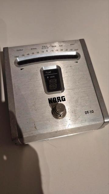 Korg DT-10 gitaar pedaal tuner beschikbaar voor biedingen