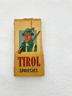 Oud doosje sigaartje Tirol, Verzenden, Gebruikt, Verpakking