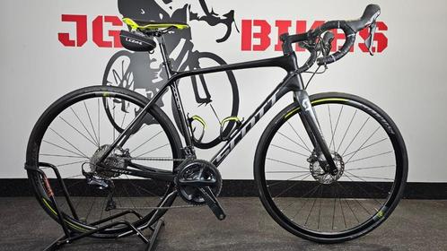 racefiets scott addict 10 disc ultegra carbon, Hobby en Vrije tijd, Overige Hobby en Vrije tijd, Zo goed als nieuw, Ophalen