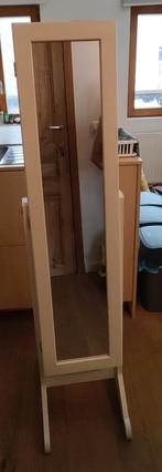 Armoire miroir à bascule, porte bijoux blanc, Enlèvement, Comme neuf