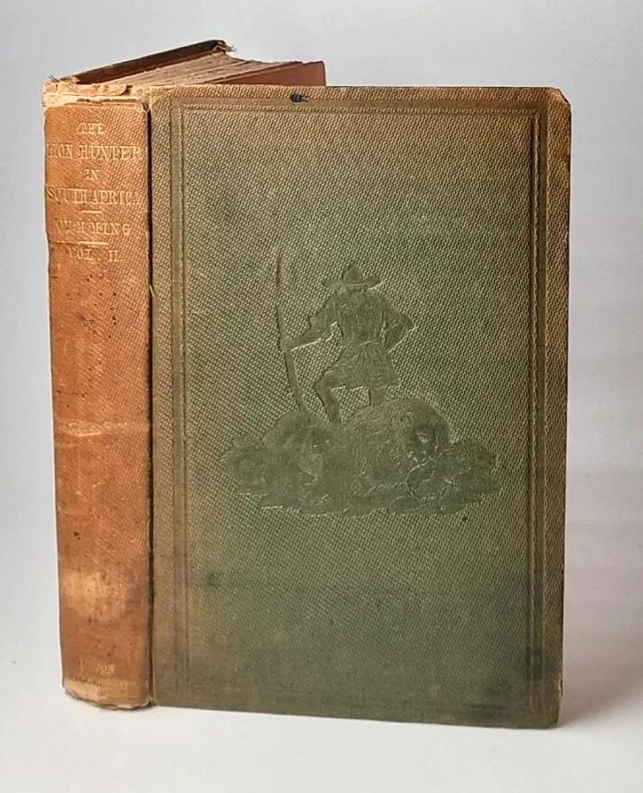 1855 FIVE YEARS OF A HUNTER'S LIFE SOUTH AFRICA, Antiek en Kunst, Antiek | Boeken en Manuscripten, Ophalen of Verzenden