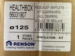 RENSON Healthbox 2 KIT VOOR SLAAPKAMERS 66031907 regelklep, Enlèvement ou Envoi, Neuf