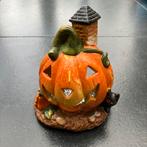 Stenen theelichthouder - Halloween, Ophalen, Gebruikt, Versiering