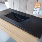 UITVERKOOP Wastafel voor badmeubel mat zwart 100x47cm nr34, Huis en Inrichting, Ophalen of Verzenden, Nieuw