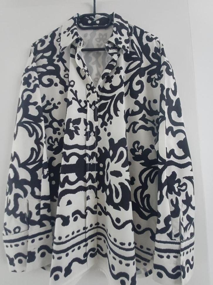 Prachtige zomers bloes (mt L), Kleding | Dames, Blouses en Tunieken, Nieuw, Maat 42/44 (L), Wit, Ophalen of Verzenden