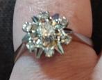 Bague en or 18k 4gr munie de diamants, Handtassen en Accessoires, Antieke sieraden, Goud, Ring, Ophalen