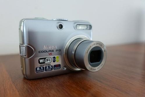 Nikon Coolpix P3 VR, Audio, Tv en Foto, Fotocamera's Digitaal, Gebruikt, Compact, Nikon, Minder dan 4 keer, Ophalen of Verzenden