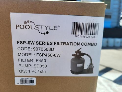 Poolstyle zwembadpomp met zandfilter, Tuin en Terras, Zwembad-toebehoren, Nieuw, Zwembadpomp, Ophalen