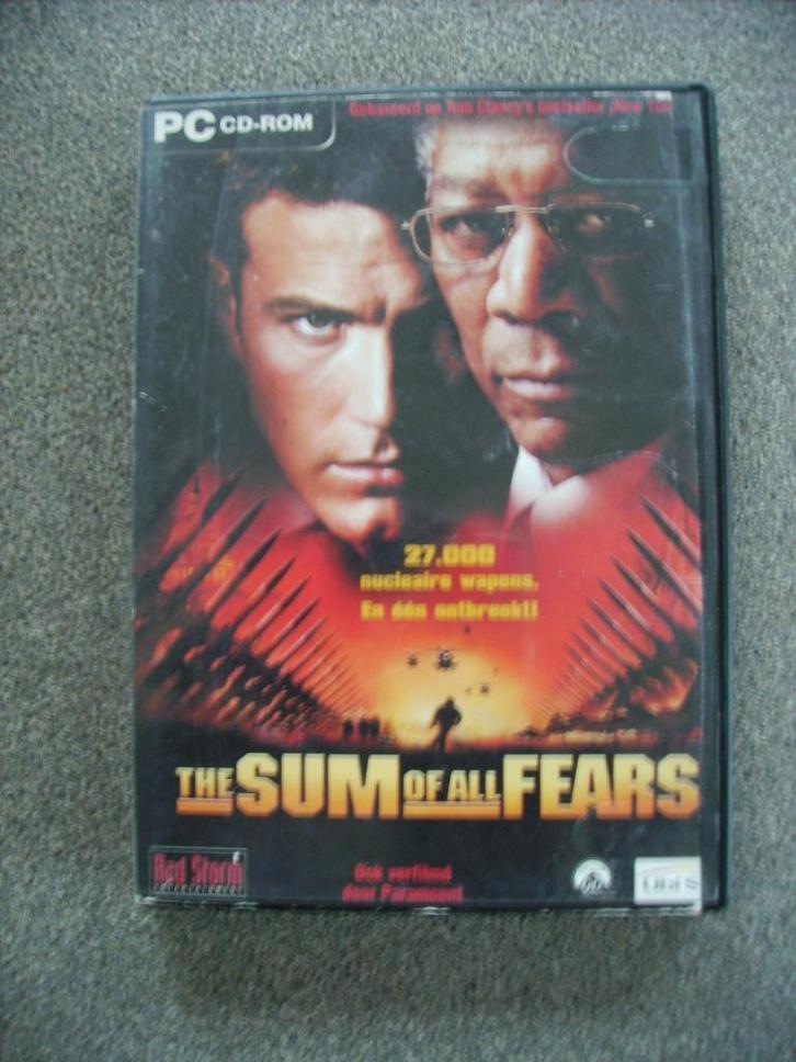 The Sum of All Fears, Games en Spelcomputers, Games | Pc, Gebruikt, Avontuur en Actie, Ophalen of Verzenden