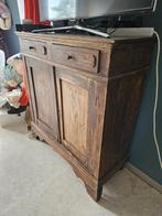 Armoire Commode bois massif vintage, 25 à 50 cm, Enlèvement ou Envoi, 100 à 150 cm, Utilisé