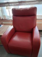 fauteuil en cuir, Maison & Meubles, Fauteuils, 75 à 100 cm, Comme neuf, Enlèvement, Cuir