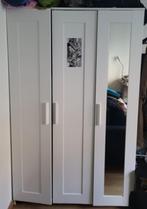Brimnes wardrobe, Ophalen, Gebruikt, 100 tot 150 cm, Met hangruimte