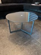 Salontafel, Huis en Inrichting, Tafels | Salontafels, Ophalen, Gebruikt, Rond, Glas