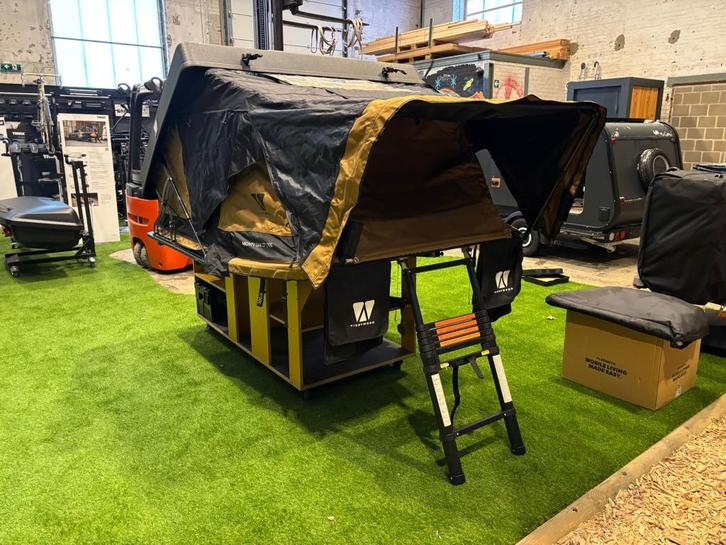 Vickywood Mighty Oak Light 165 hardcover daktent ex-verhuur, Caravans en Kamperen, Tenten, tot en met 2, Gebruikt, Ophalen