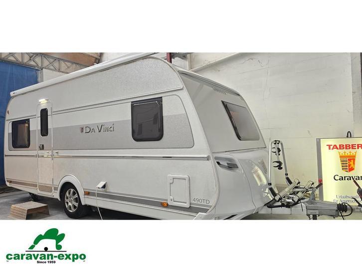 TABBERT DA VINCI 490TD, Caravans en Kamperen, Caravans, Bedrijf, tot en met 4, 1250 - 1500 kg, Tabbert, 6 tot 7 meter