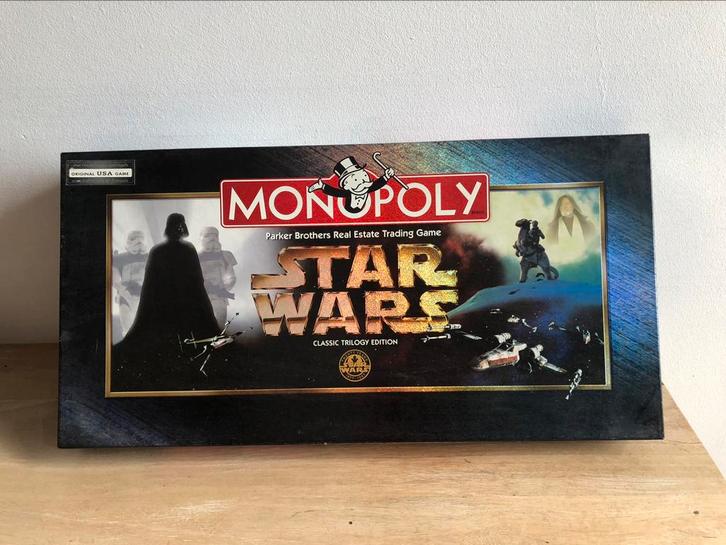 Star Wars vintage Monopoly, Verzamelen, Star Wars, Gebruikt, Actiefiguurtje, Ophalen of Verzenden