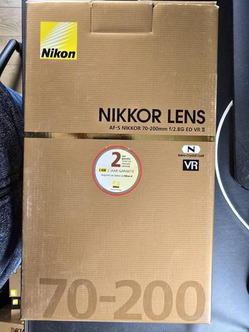 Nikon AF-S 70-200mm F/2.8G ED VR occasion beschikbaar voor biedingen