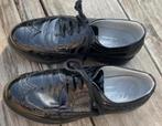 Italiaanse veterschoenen maat 35, La Pregiata, Zwart, Ophalen of Verzenden, Zo goed als nieuw