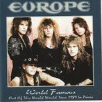 2 CD's EUROPE - World Famous - Live Paris 1989, CD & DVD, Pop rock, Neuf, dans son emballage, Envoi