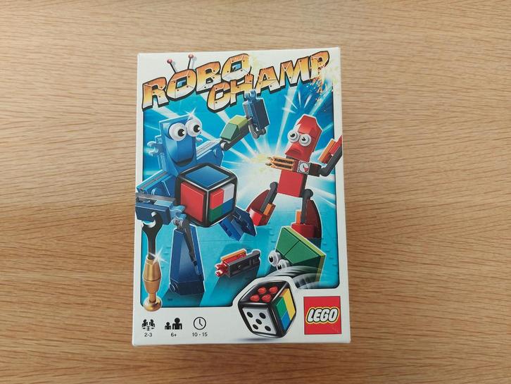LEGO Robo Champ 3835 - Tof spel vanaf 6 jaar, Hobby en Vrije tijd, Gezelschapsspellen | Overige, Zo goed als nieuw, Een of twee spelers