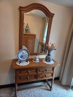 sipegel hal en kastje, Huis en Inrichting, Woonaccessoires | Spiegels, Ophalen of Verzenden, Gebruikt