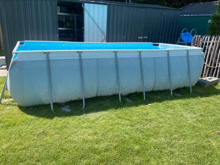 Zwembad bestway met toebehoren afm 4mx2mx1m, Tuin en Terras, Zwembad-toebehoren, Gebruikt, Ophalen