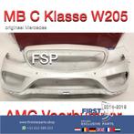 W205 AMG Voorbumper C Klasse C43  2014-2019 wit Origineel Me