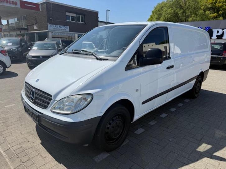 MB Vito 109 CDI Lichte Vracht! 3 Zits Trekhaak Schuifdeur!, Auto's, Bestelwagens en Lichte vracht, Bedrijf, Te koop, Schuifdeur