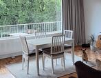 Table de salle à manger (extensible) + chaises, Comme neuf, 50 à 100 cm, Enlèvement, 150 à 200 cm