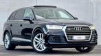 Audi Q7 3.0V6 7Plaatsten - 3xSline - Panodak - HUD, Auto's, Automaat, 2993 cc, USB, Leder