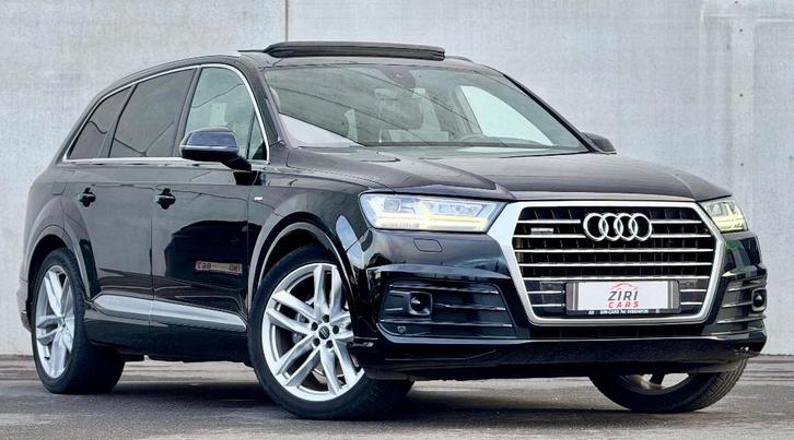 Audi Q7 3.0V6 7 places - Ligne 3xS - Panodak - HUD, Autos, Audi, Entreprise, Achat, Q7, 4x4, ABS, Caméra de recul, Phares directionnels