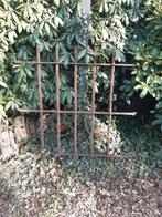 oud smeedijzeren tuinhek, tuindecoratie smeedwerk, Tuin en Terras, Ophalen, Gebruikt, IJzer, Tuinhek