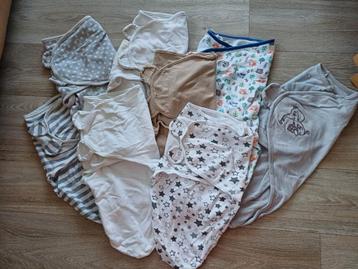 Pakket van 8 inbaker slaapzakjes, vanaf de geboorte  beschikbaar voor biedingen