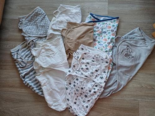 Pakket van 8 inbaker slaapzakjes, vanaf de geboorte, Kinderen en Baby's, Dekens, Slaapzakjes en Inbakerproducten, Gebruikt, Ophalen