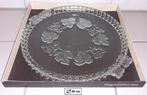 Walther-Glas (Vintage taartschaal) / Weinlaub Schliff, Huis en Inrichting, Keuken | Servies, Ophalen, Gebruikt, Glas