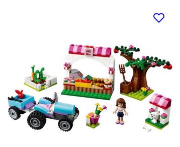 Lego friends marktkraampje 41026 disponible aux enchères