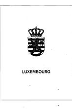 album Luxemburg  Lindner luxe 1944/61  leeg, Verzenden, Verzamelalbum