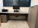 Bureau set (bureau in L vorm/ kast/ ladeblok), Zo goed als nieuw, Ophalen, Bureau
