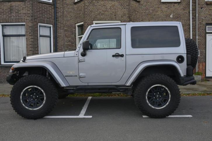 Jeep Wrangler JK Sahara 2.8 CRD, Auto's, Jeep, Particulier, Wrangler, 4x4, ABS, Adaptive Cruise Control, Airbags, Airconditioning